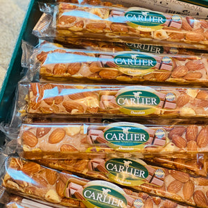 Carlier Deluxe Nougat Bar Chocolate