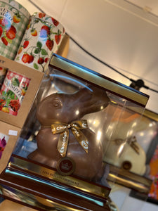 Huge Chocolate Sitting Rabbit 650g
