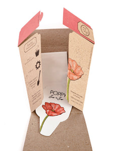 Poppy Gift of Seeds