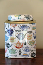 Load image into Gallery viewer, Tea Pots Tea Caddy Tin
